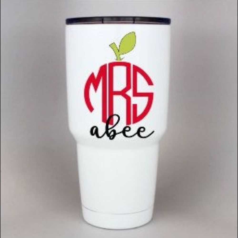 Monogram decal